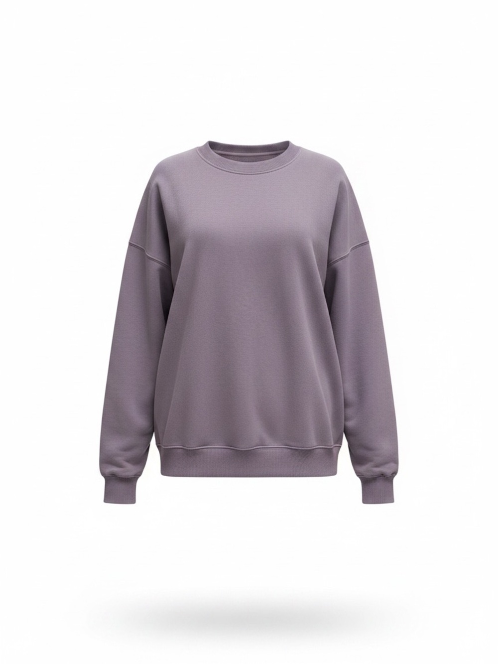 Kirkland Signature Women Large Light Lavender Crewneck Pullover